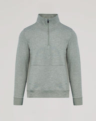 Dark Heather Gray Quarter Zip Fleece Sweatshirt