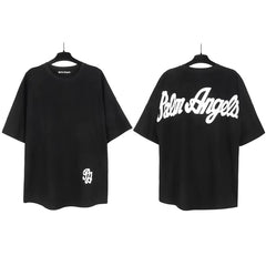 Palm Angels Graphic Oversized Cotton Streetwear Tee
