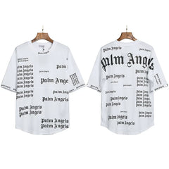 Palm Angels Graphic Oversized Cotton Streetwear Tee