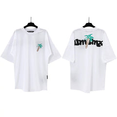 Palm Angels Graphic Oversized Cotton Streetwear Tee