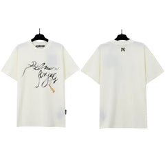 Palm Angels Graphic Oversized Cotton Streetwear Tee