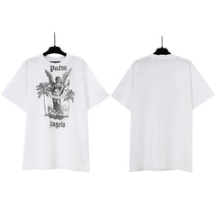Palm Angels Graphic Oversized Cotton Streetwear Tee