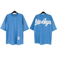 Palm Angels Graphic Oversized Cotton Streetwear Tee