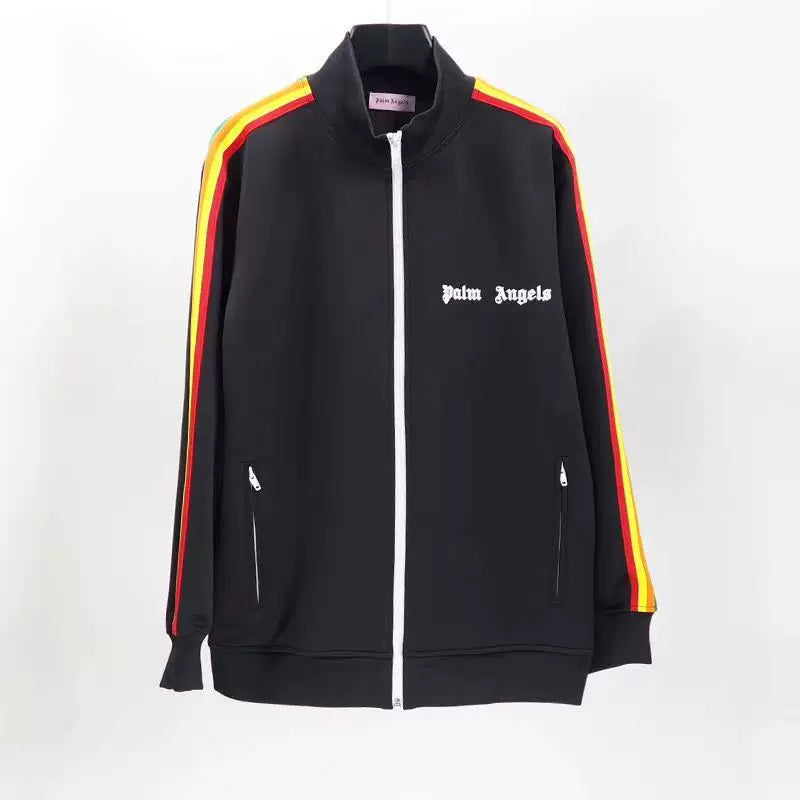 Palm Angels Style Side Stripe Vintage Track Jacket