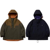 23SS KOLOR Abe Run One Color Japanese Splicing Waterproof Splicing Skill Stormtrooper Jacket Hooded Jacket