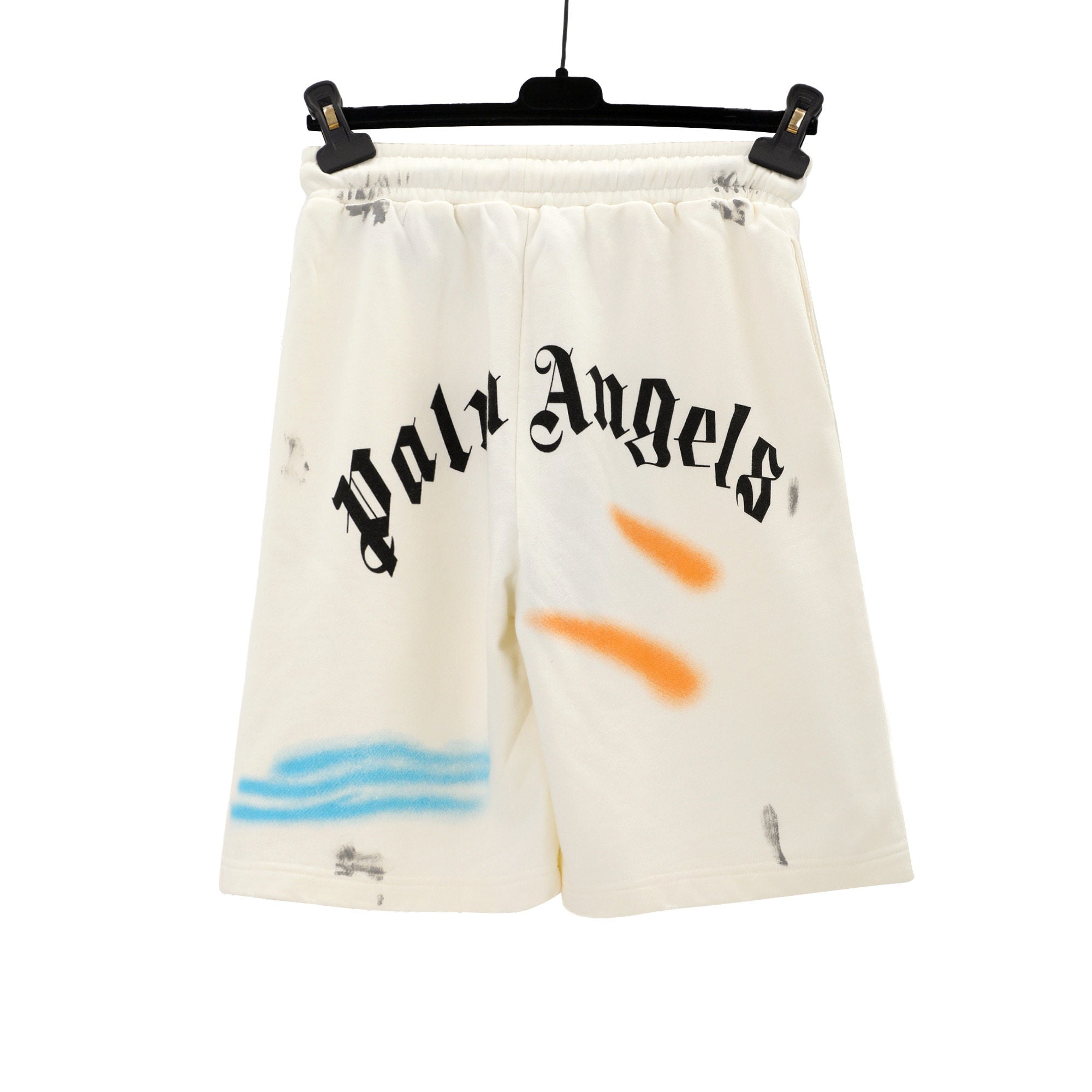 Palm Angels Style Logo Badge Casual Summer Shorts