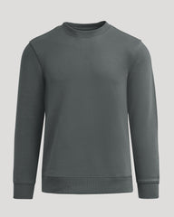 Carbon Fleece French Terry Pullover Crew Neck
