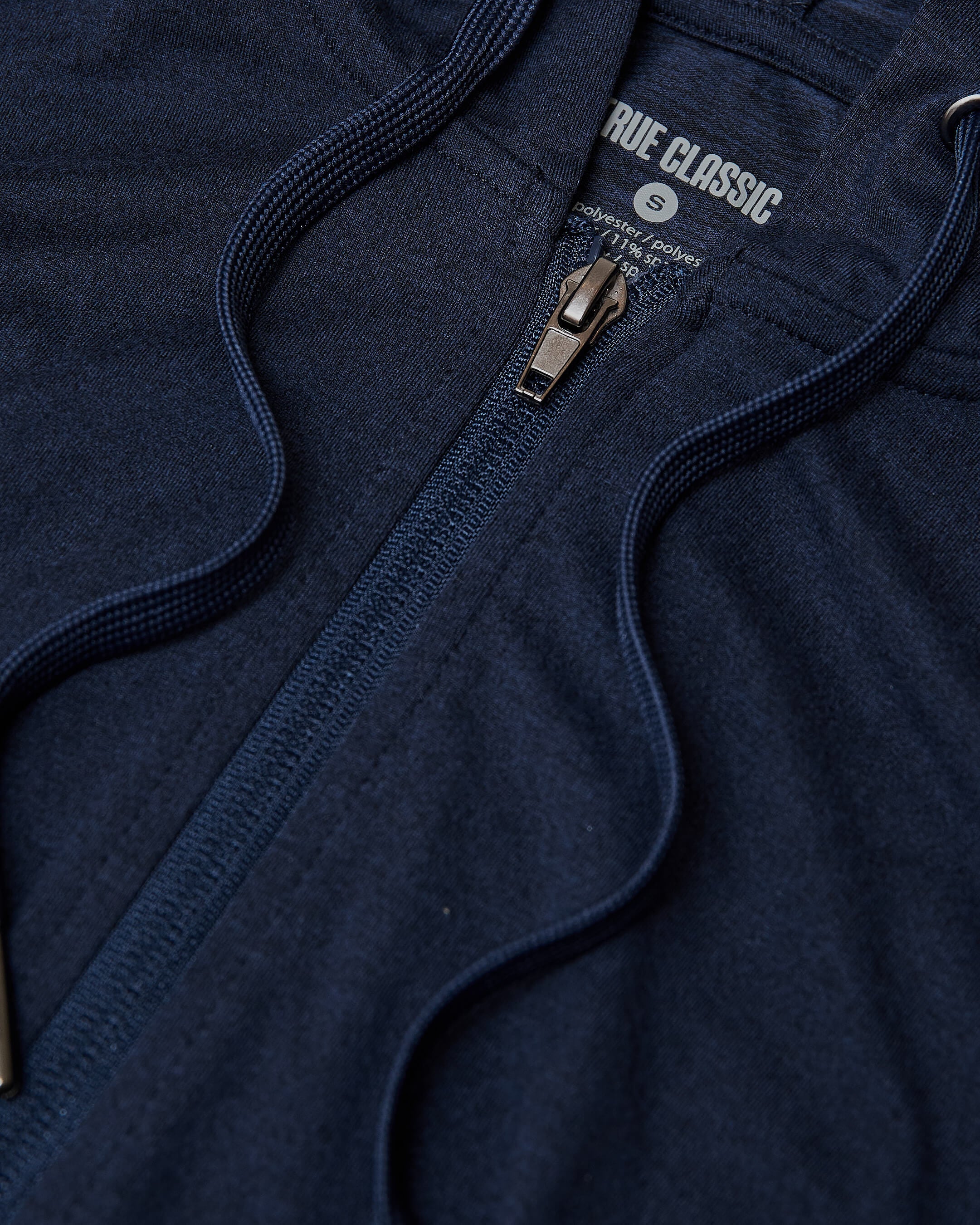 Dark Heather Navy Active Comfort Full Zip Hoodie