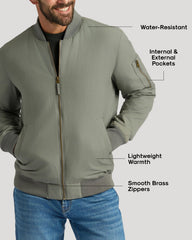 Carbon Bomber Jacket