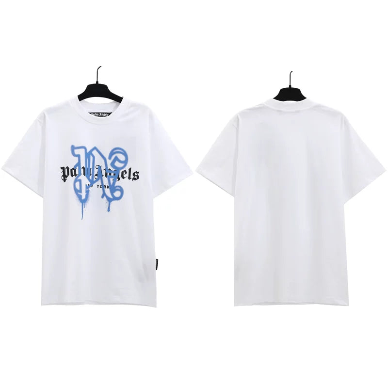 Palm Angels Graphic Oversized Cotton Streetwear Tee