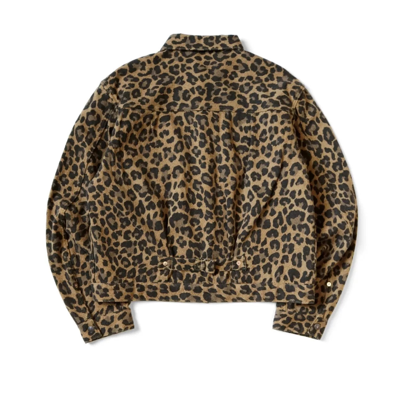 25AW KAPITAL HH Hirata and Hongri leopard print two pocket workwear casual lapel jacket jacket