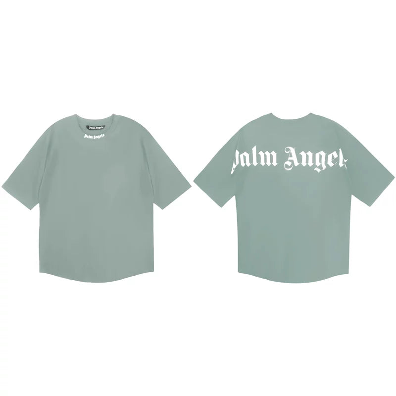 Palm Angels Graphic Oversized Cotton Streetwear Tee