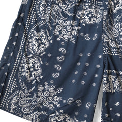 25SS KAPITAL Hirata and Hongri casual cashew flower print adjustable elastic loose shorts