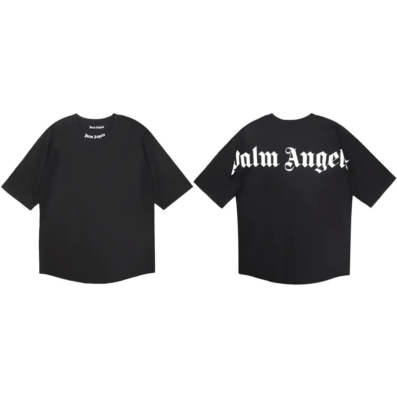 Palm Angels Graphic Oversized Cotton Streetwear Tee