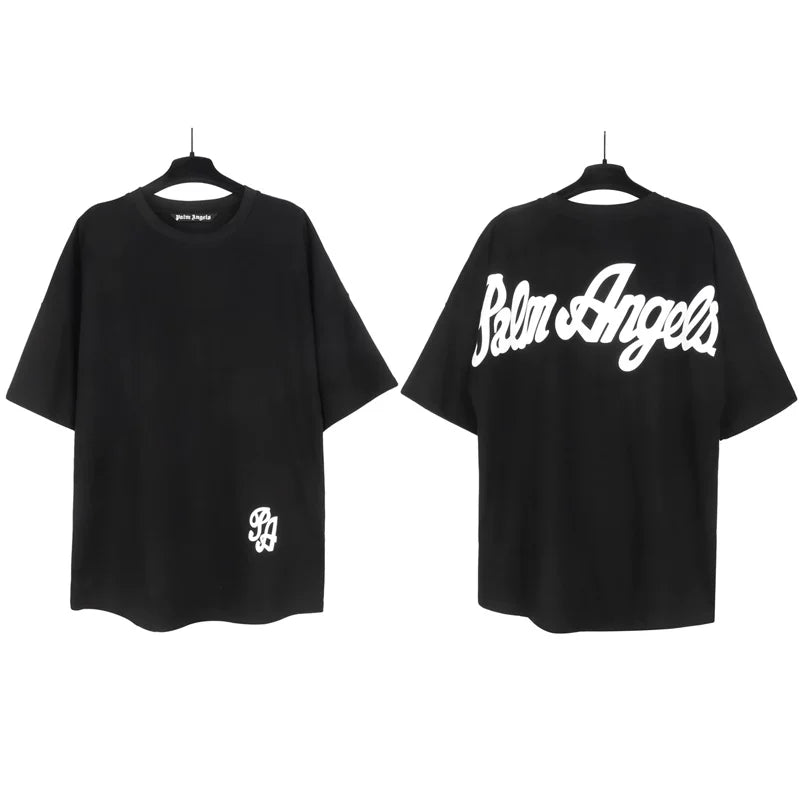 Palm Angels Graphic Oversized Cotton Streetwear Tee