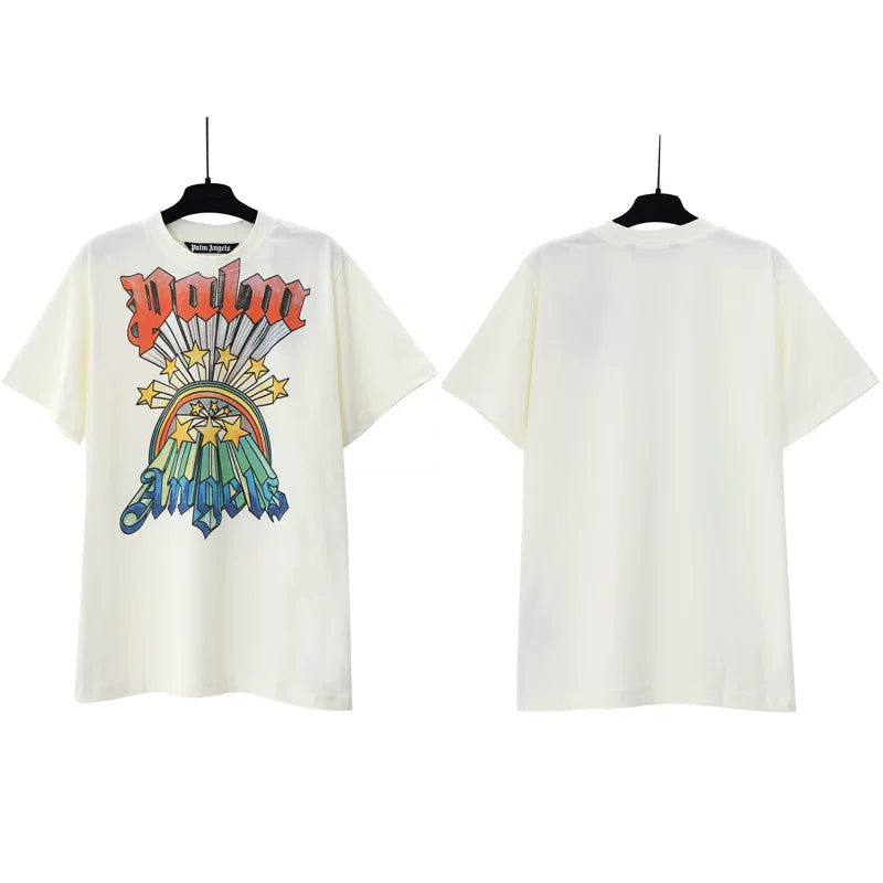 Palm Angels Graphic Oversized Cotton Streetwear Tee