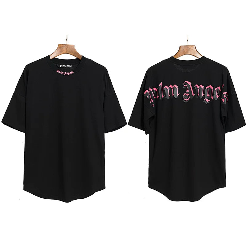 Palm Angels Graphic Oversized Cotton Streetwear Tee
