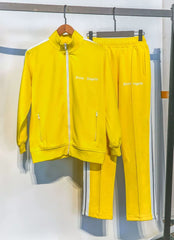Palm Angels Style Rainbow Stripe Tracksuit Set