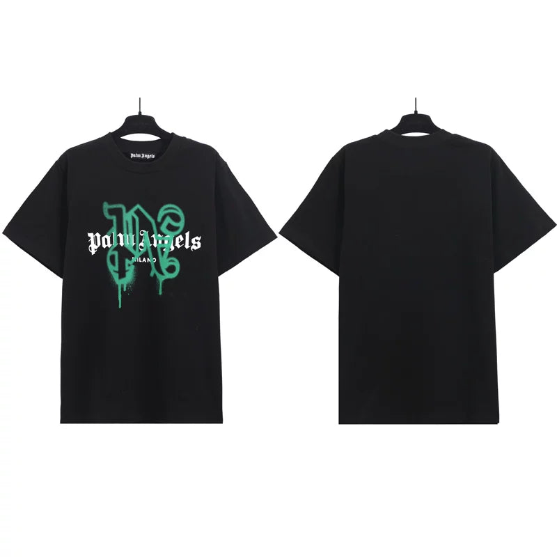 Palm Angels Graphic Oversized Cotton Streetwear Tee