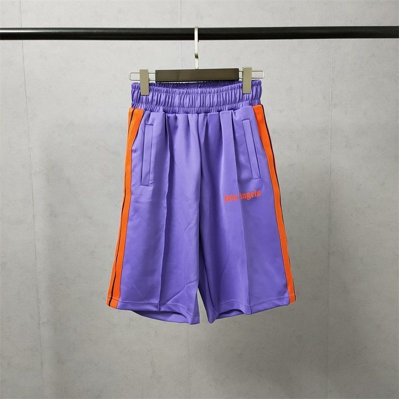 Palm Angels Style Rainbow Stripe Quick Dry Shorts
