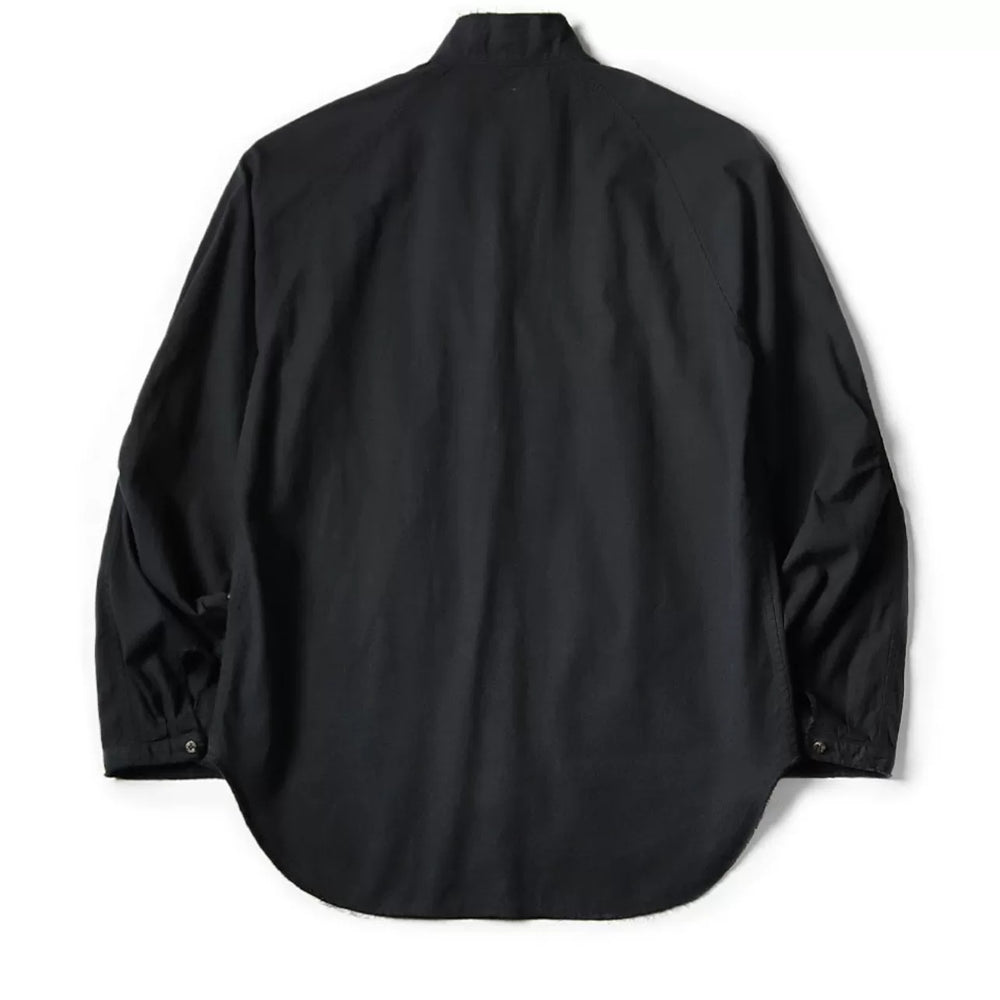 25AW KAPITAL Hirata and Hongri casual cotton and linen double bag irregular breasted loose long sleeved shirt