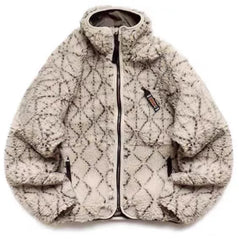 KAPITAL double-sided high neck jacket designed by Kazuhiro Hirata for men and women's versatile autumn and winter jacket