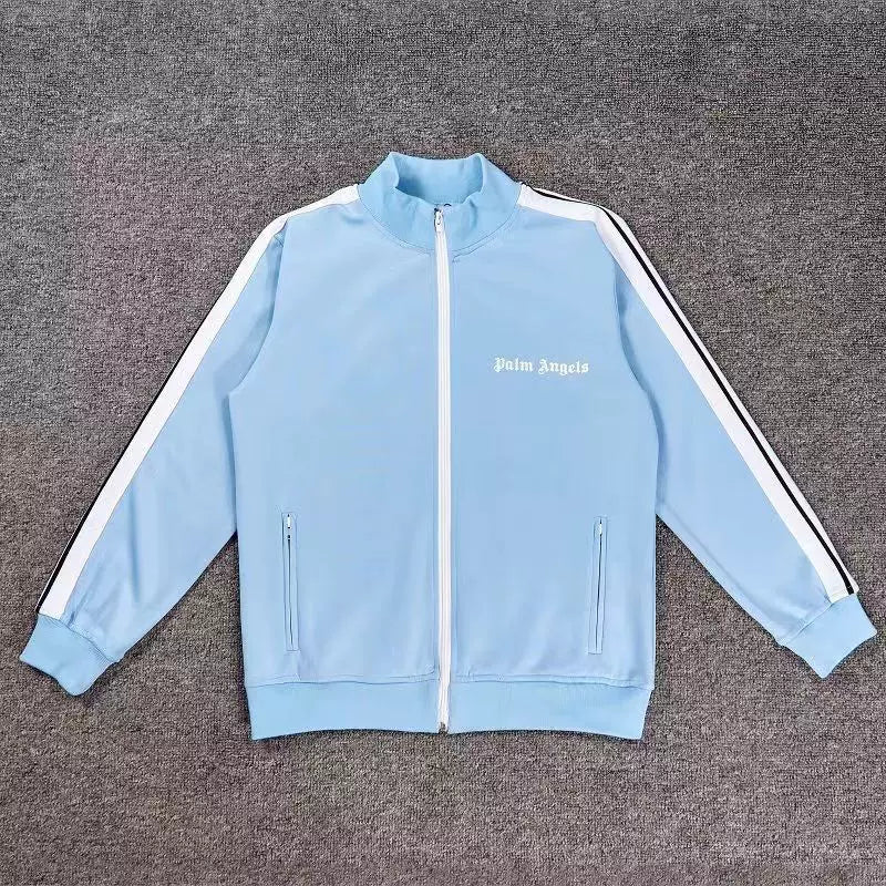 Palm Angels Style Side Stripe Vintage Track Jacket
