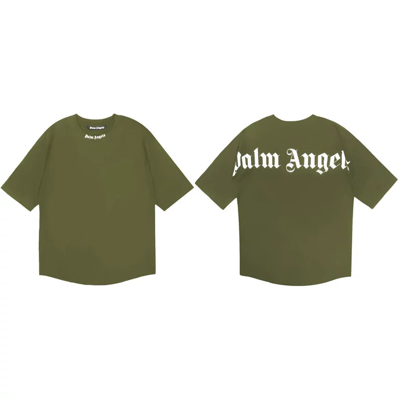 Palm Angels Graphic Oversized Cotton Streetwear Tee