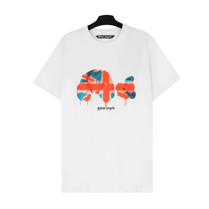 Palm Angels Graphic Oversized Cotton Streetwear Tee