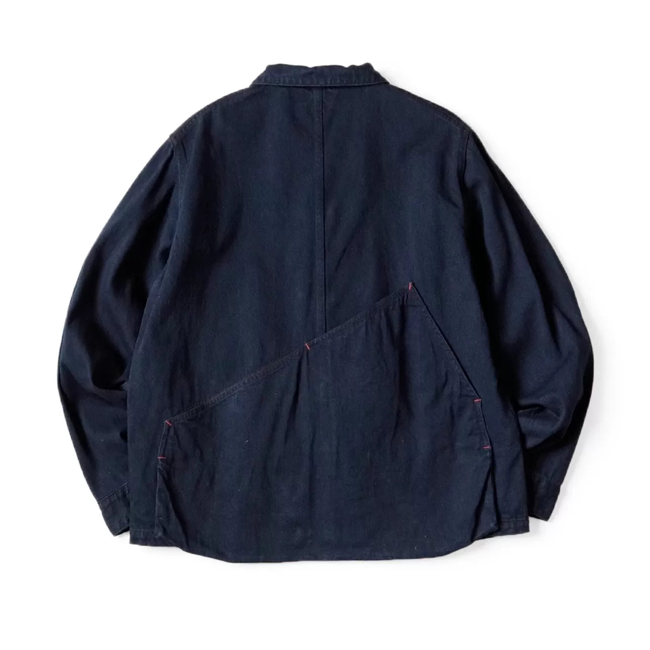 25AW KAPITAL HH Hirata and Hongri casual blue dyed denim deconstructive lapel workwear jacket