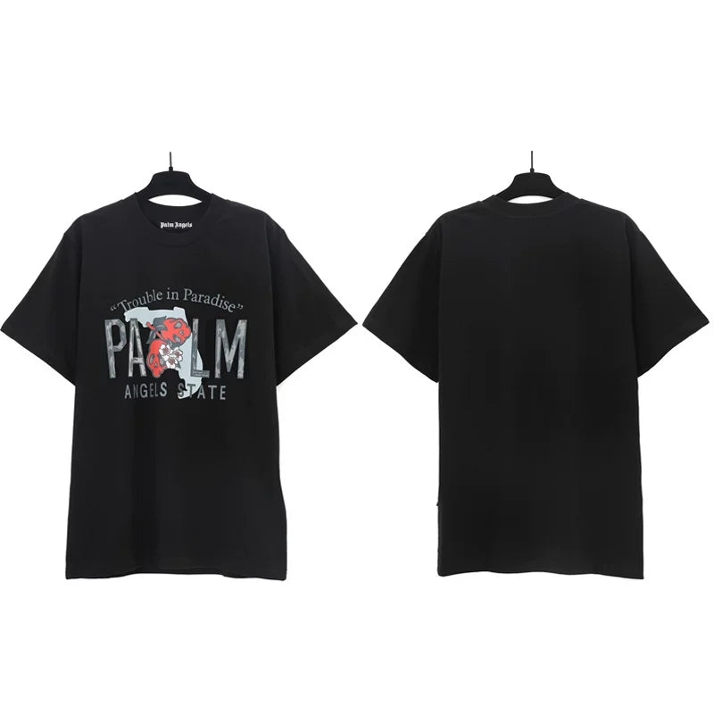 Palm Angels Kill The Bear Graphic Oversized Tee
