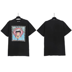 Palm Angels Graphic Oversized Cotton Streetwear Tee