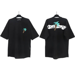 Palm Angels Graphic Oversized Cotton Streetwear Tee