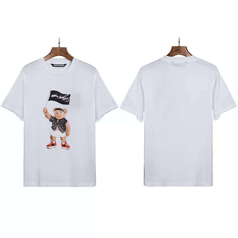 Palm Angels Graphic Oversized Cotton Streetwear Tee