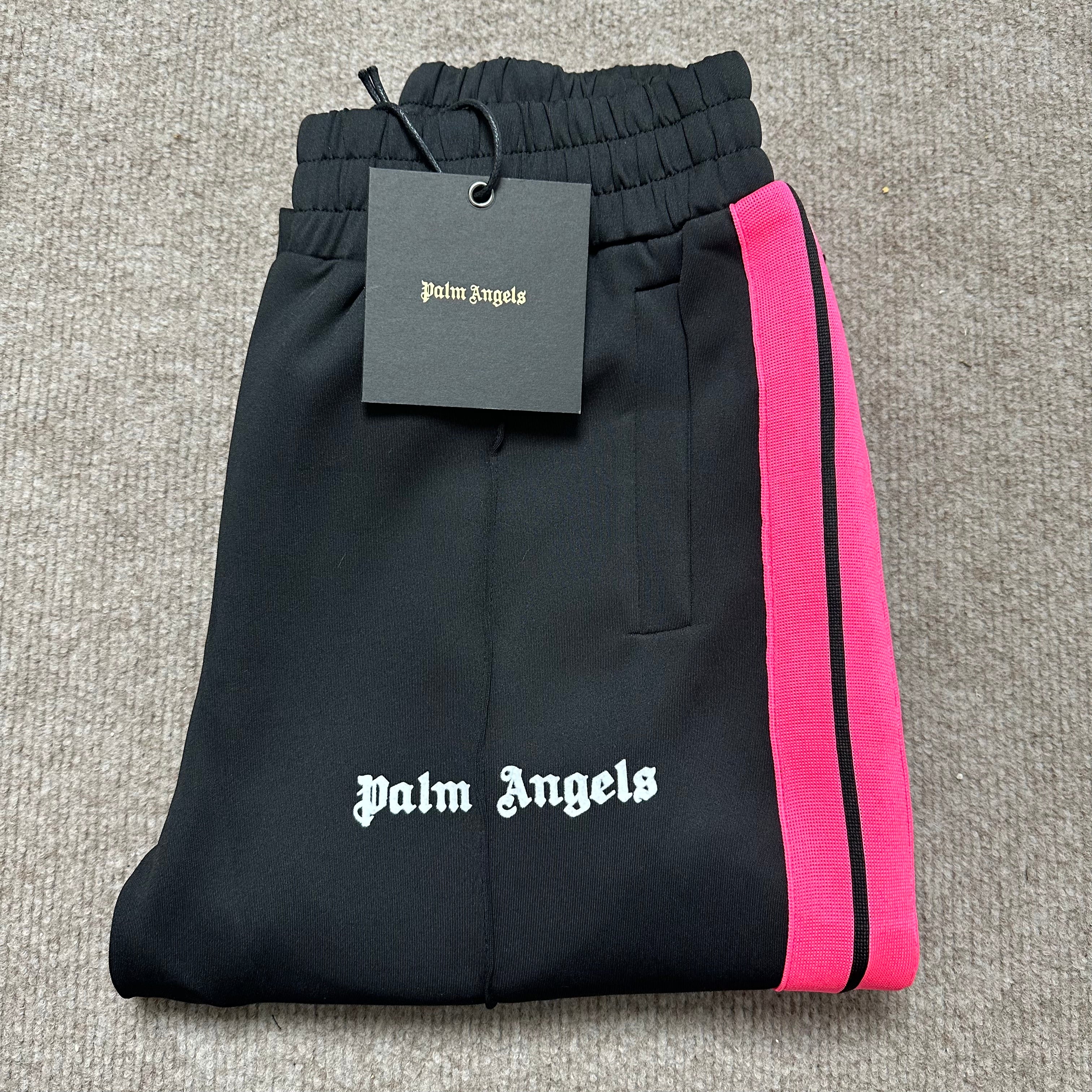 Palm Angels Style Side Stripe Straight Track Pants