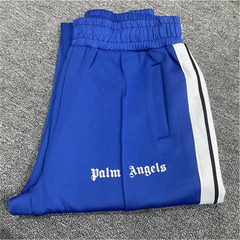 Palm Angels Style Rainbow Stripe Velour Track Pants