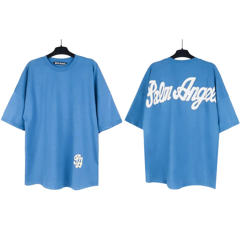 Palm Angels Graphic Oversized Cotton Streetwear Tee