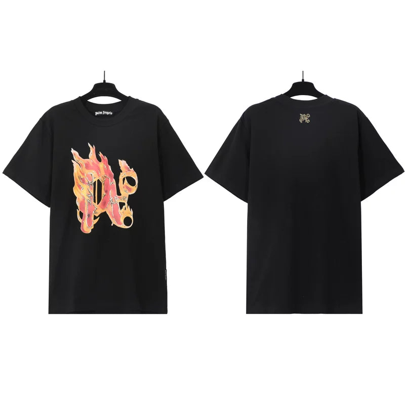 Palm Angels Graphic Oversized Cotton Streetwear Tee