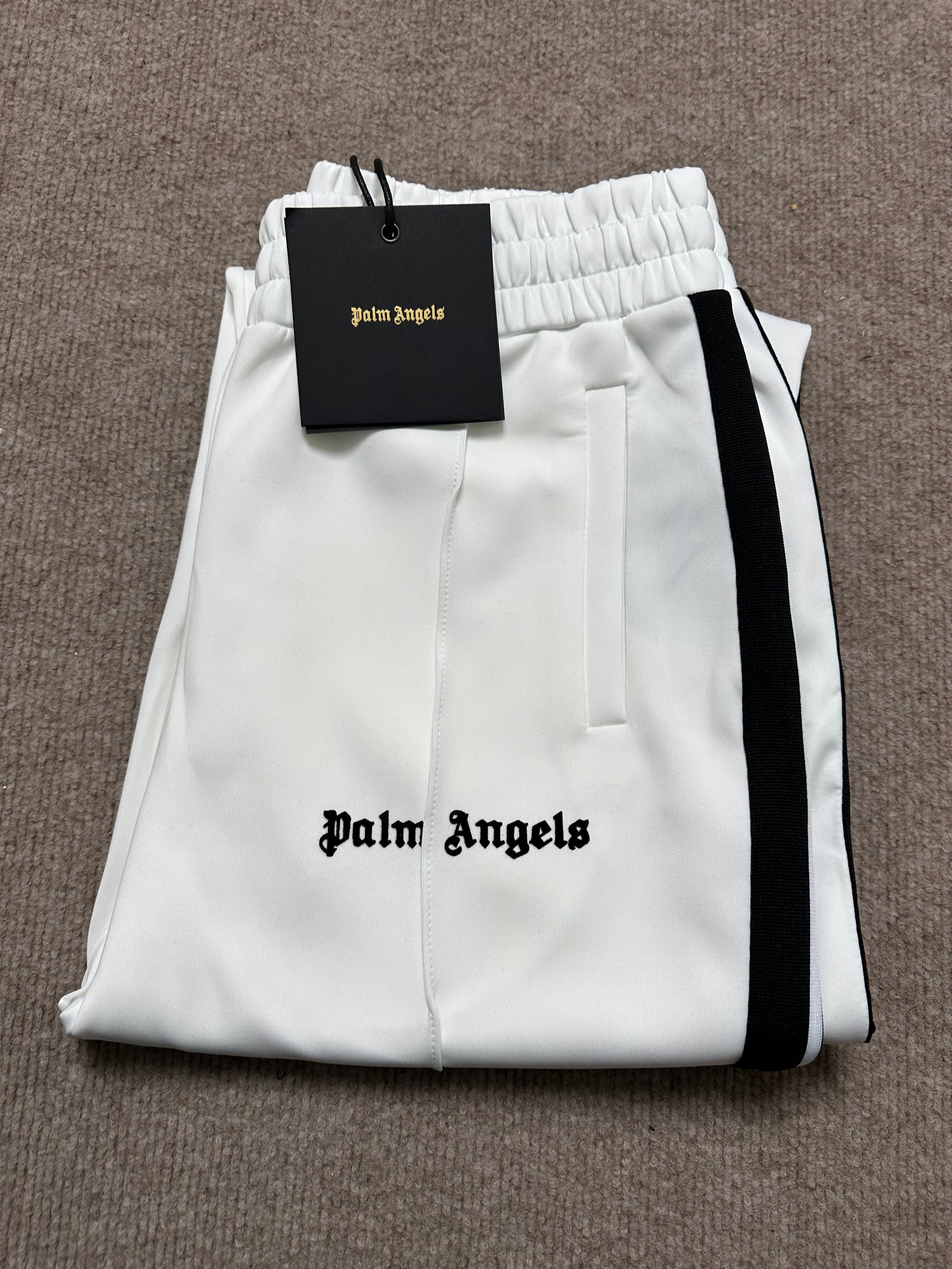 Palm Angels Style Side Stripe Straight Track Pants