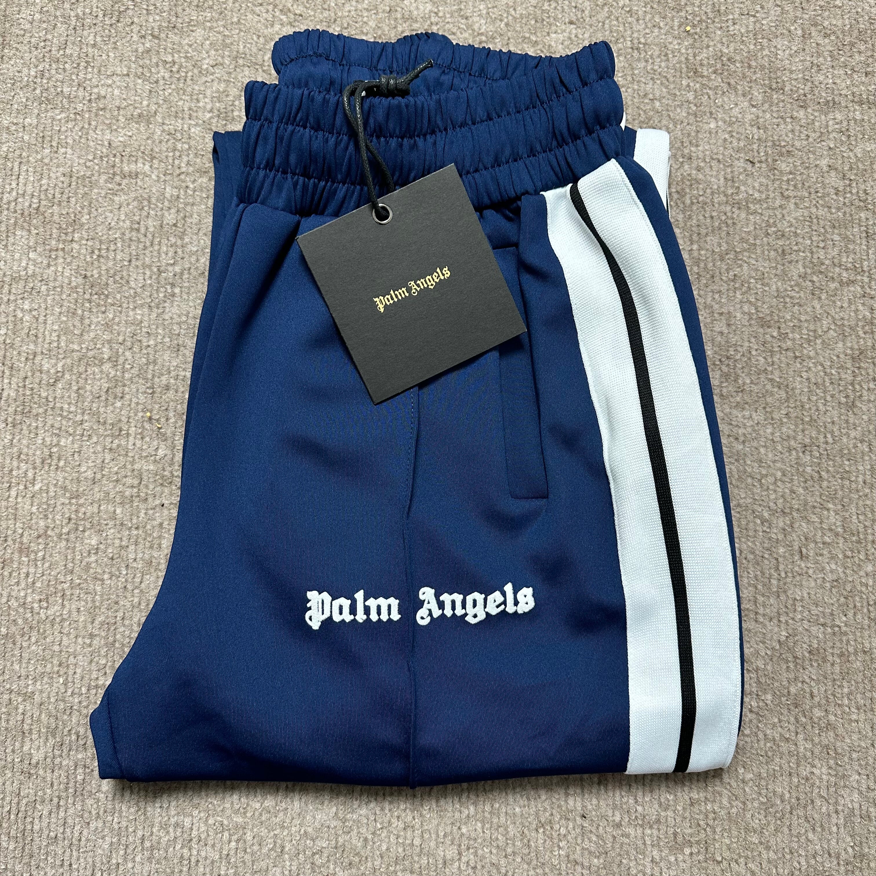 Palm Angels Style Side Stripe Straight Track Pants