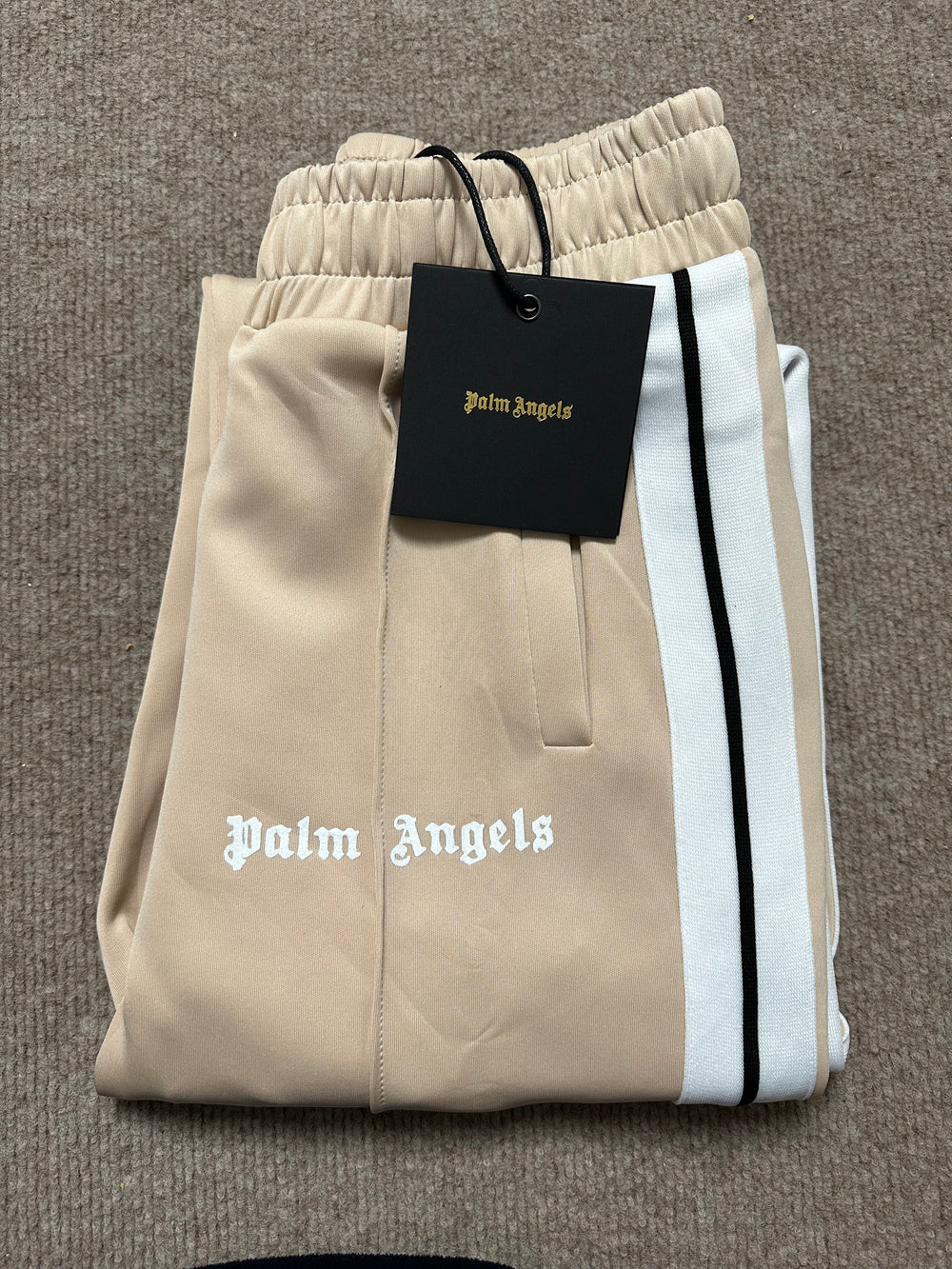 Palm Angels Style Side Stripe Straight Track Pants