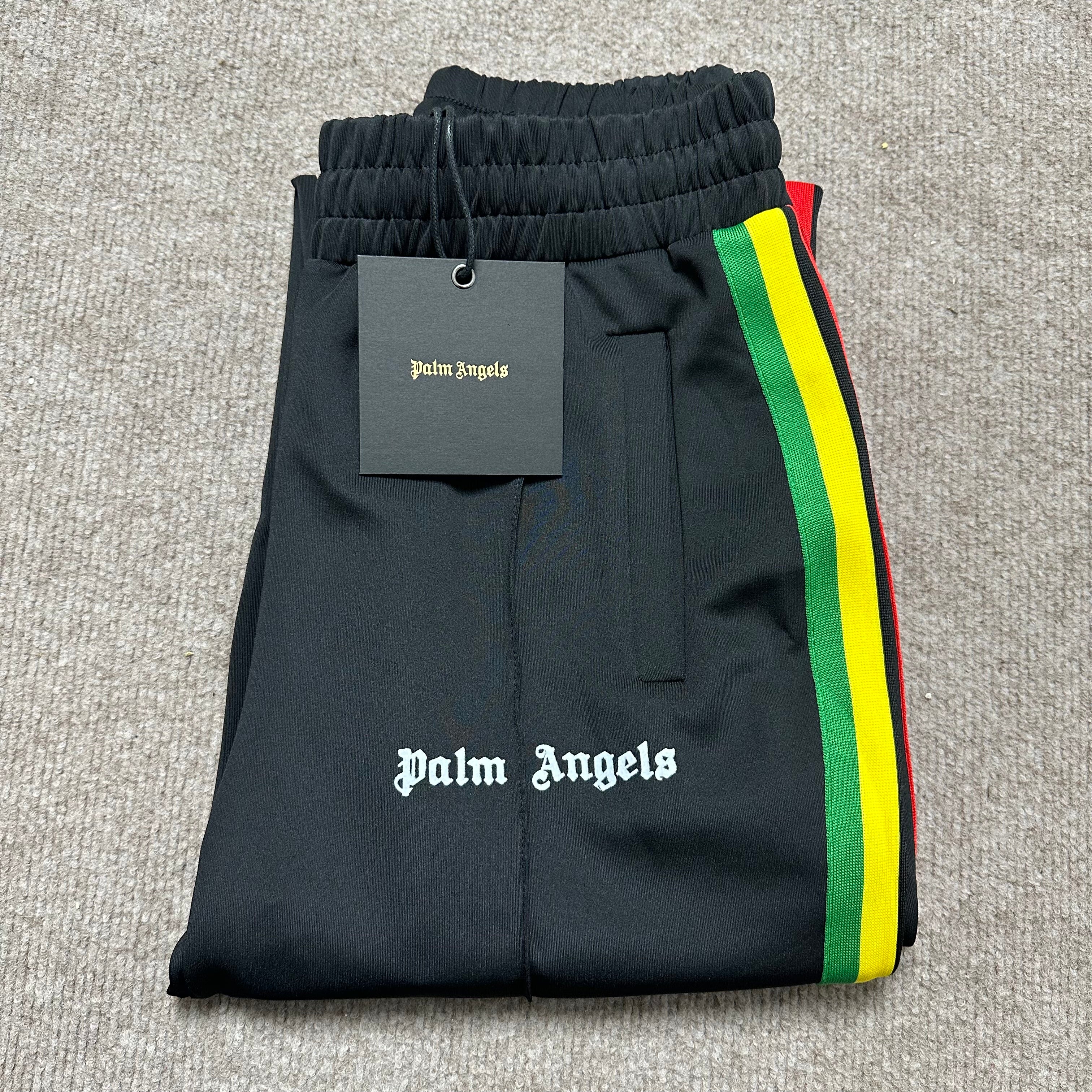 Palm Angels Style Side Stripe Straight Track Pants