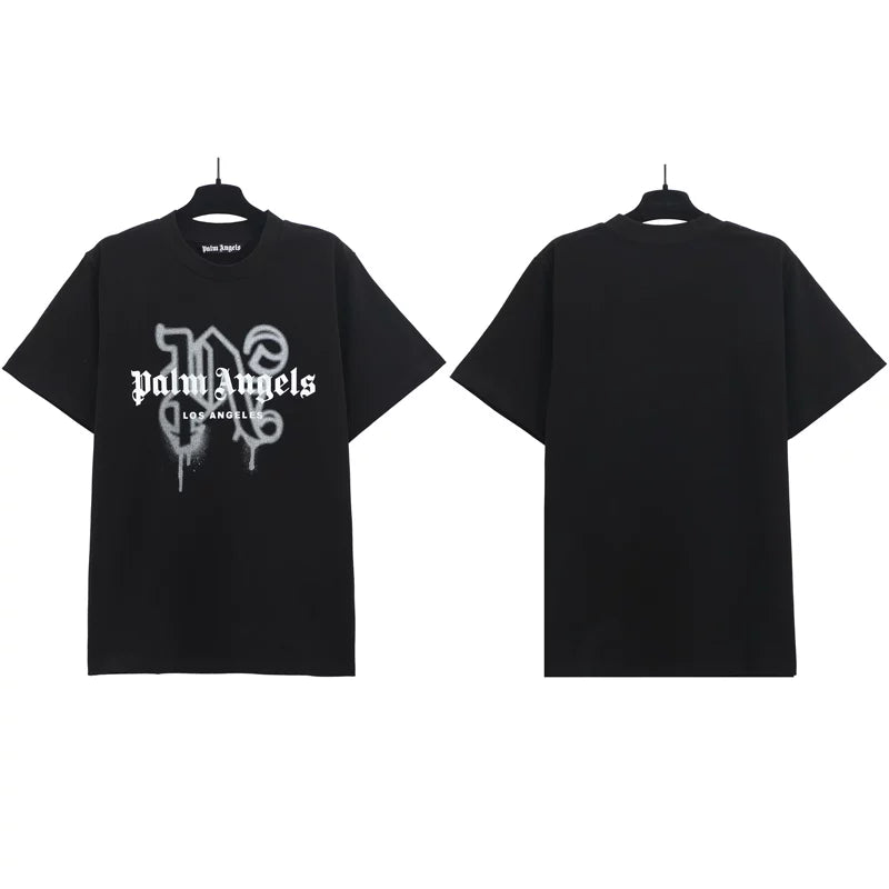 Palm Angels Graphic Oversized Cotton Streetwear Tee