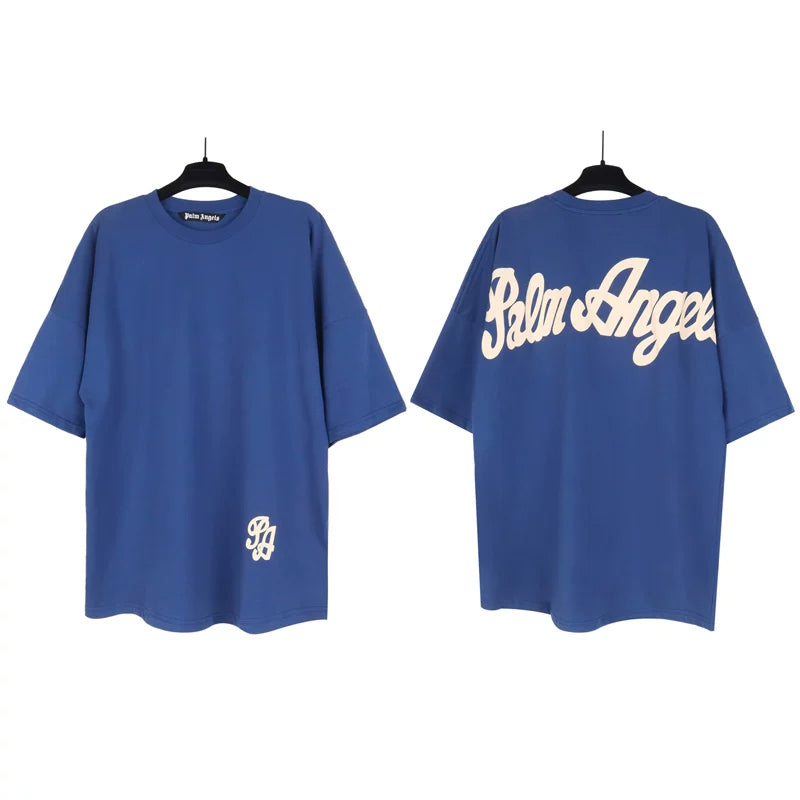 Palm Angels Graphic Oversized Cotton Streetwear Tee