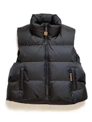 23AW KAPITAL Hirata Kazuhiro Yuwen Le Retro Stand up Collar Thick Loose Down Vest