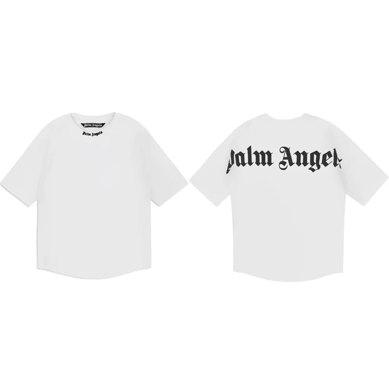 Palm Angels Graphic Oversized Cotton Streetwear Tee
