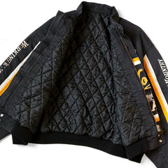 24AW KAPITAL Hirata Kazuhiro correct version Japanese batik embroidered motorcycle long-sleeved quilted jacket