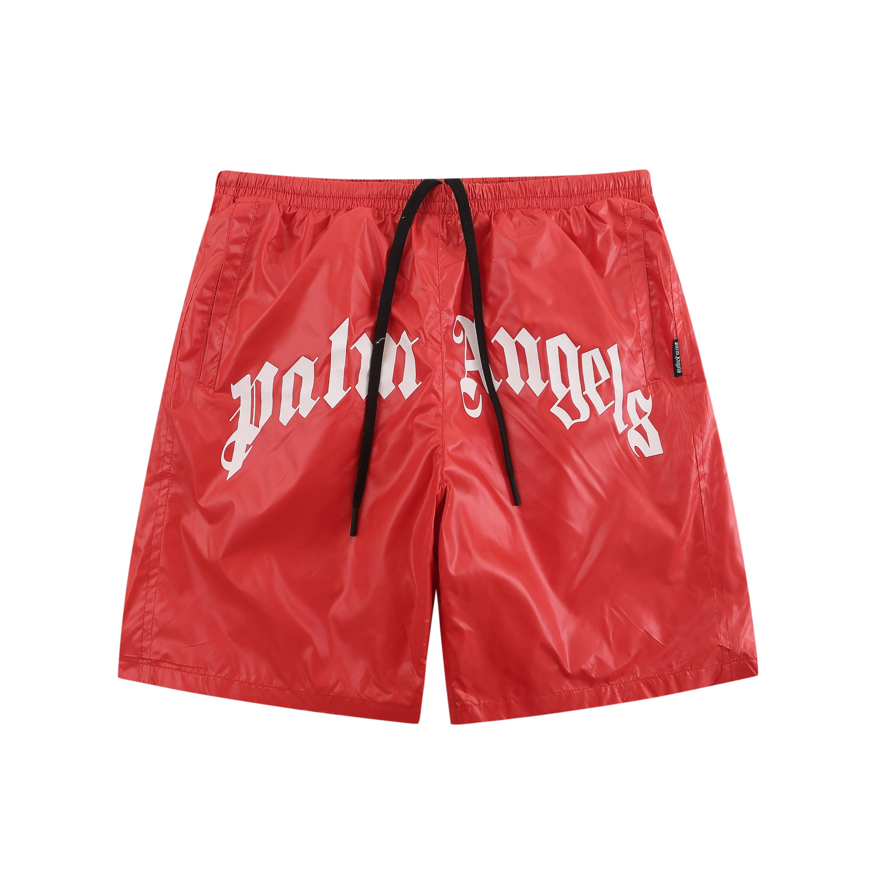 Palm Angels Style Letter Print Quick Dry Shorts
