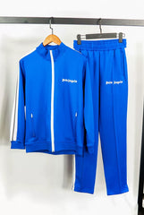 Palm Angels Style Rainbow Stripe Tracksuit Set