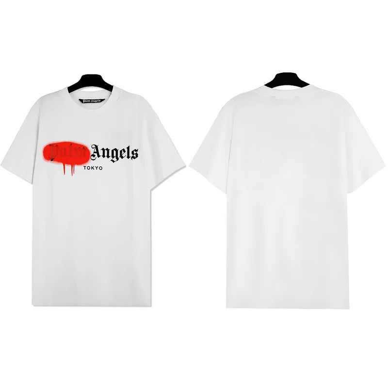 Palm Angels Graphic Oversized Cotton Streetwear Tee